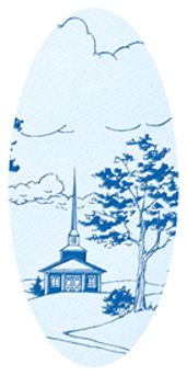 DASOV 560 BL BL Church on Hill Blue Blue